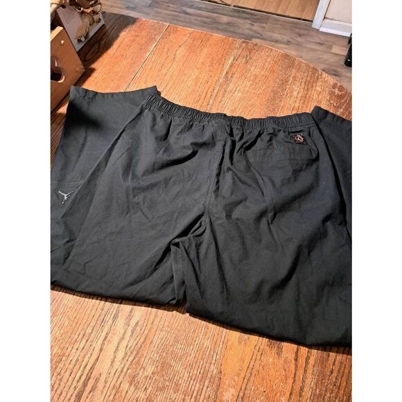 Jordan Basketball Pants XXL Black Cotton Spandex Unisex Drawstring Elastic - Picture 4 of 4